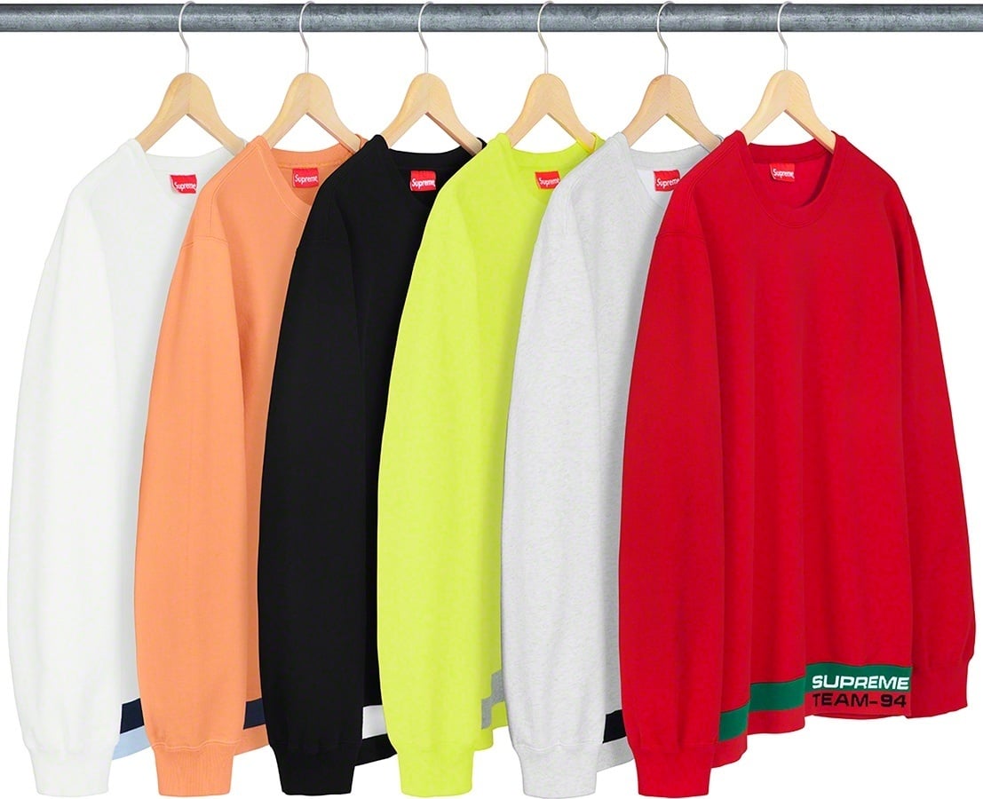Rib Stripe Crewneck